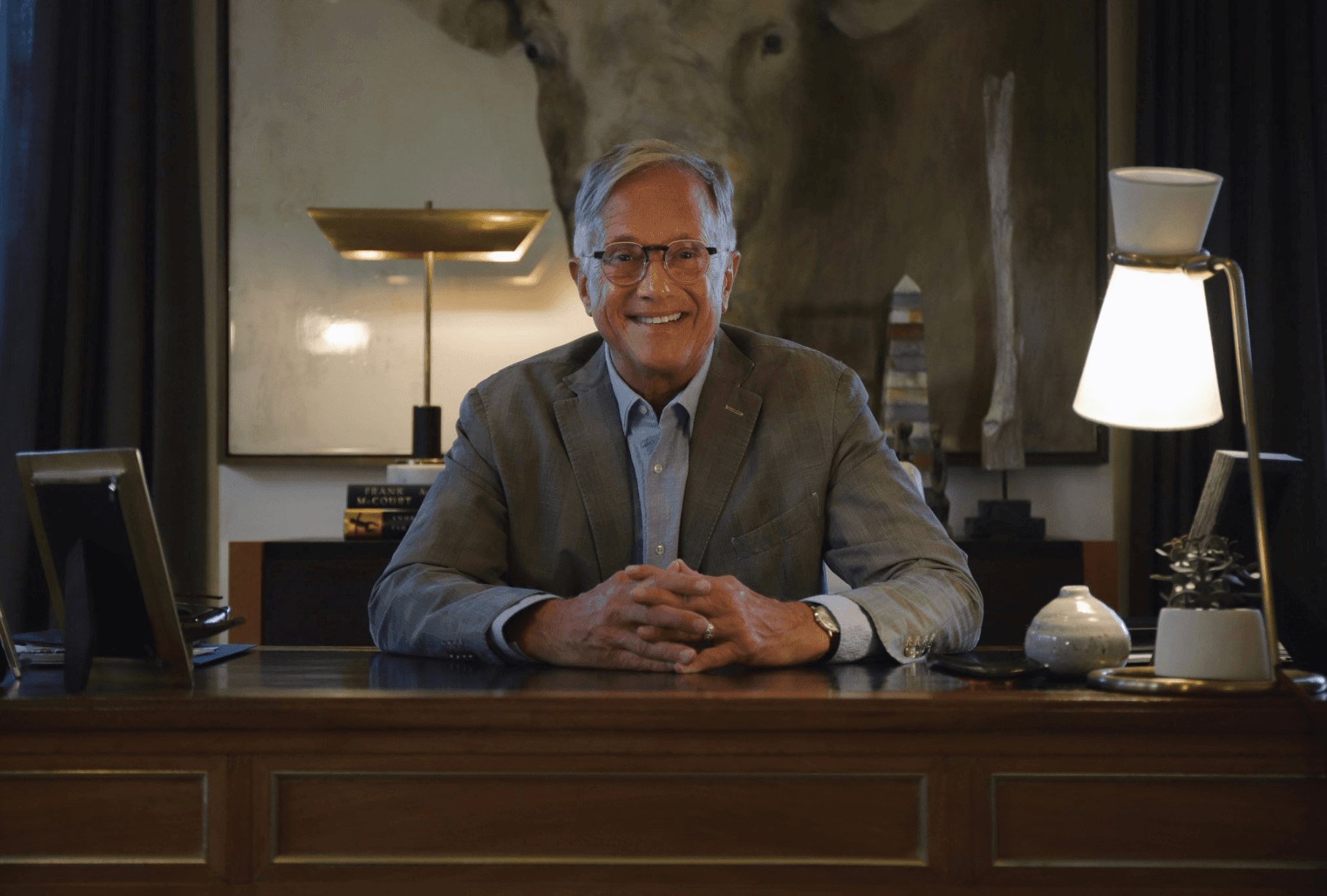 David Leifeste at his desk